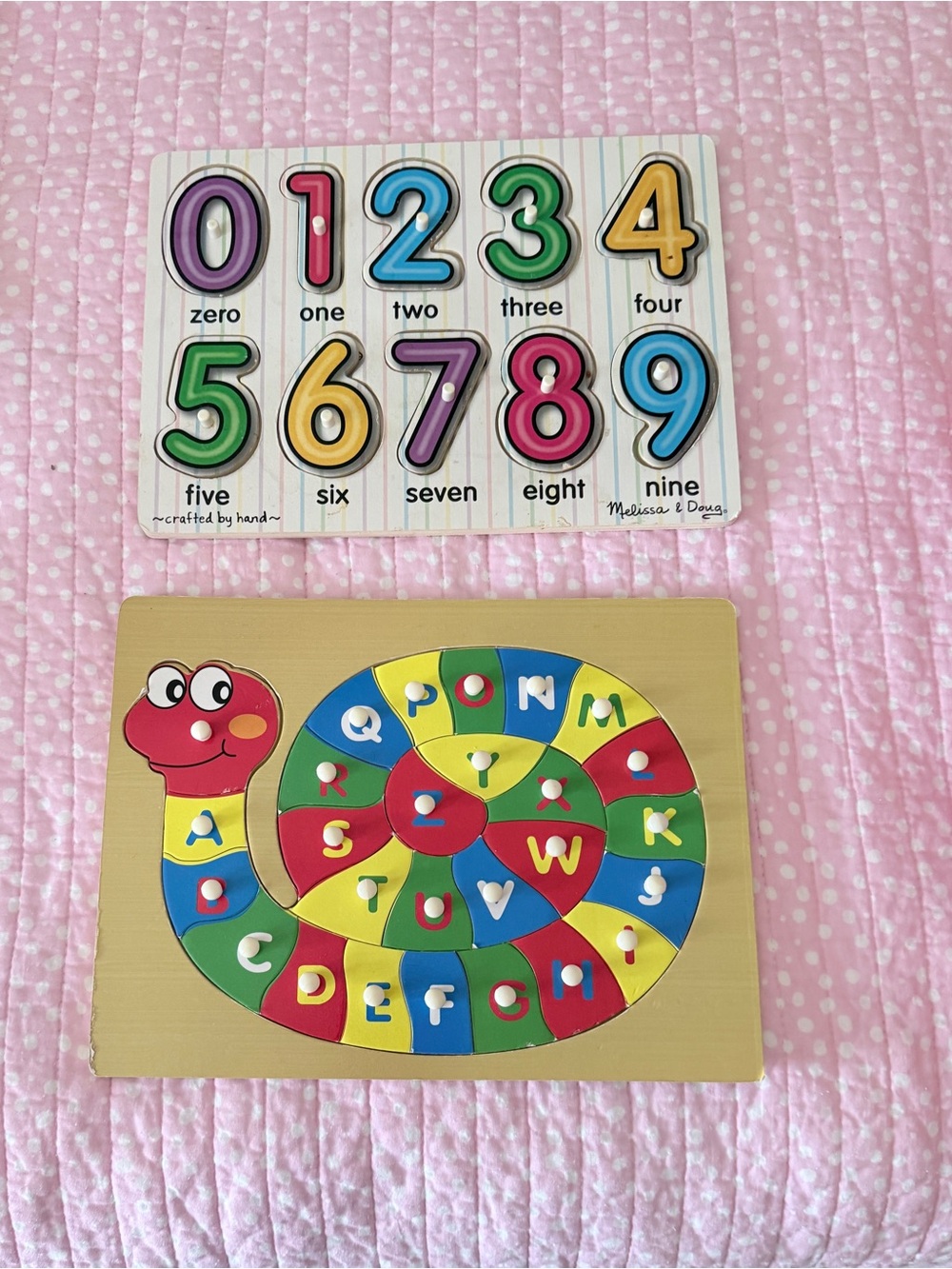 Melissa & Doug Colorful Number Puzzle - Multi-Color